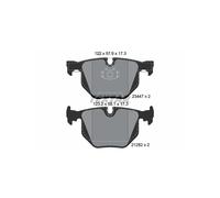 TEXTAR 2344702 Brake Pads Set Rear for BMW 7