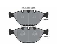 Textar 2344801 Front Brake Pad Set Fits Bmw X5