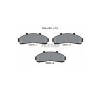 Brake pads 2347201 TEXTAR for FORD USA EXPLORER