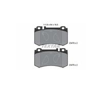TEXTAR 2347801 Brake pad set