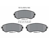 TEXTAR 2350201 Brake Pads Set Front for Patrol Almera 240SX