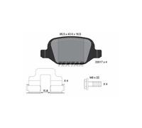 TEXTAR 2351703 Brake pad set