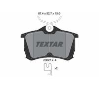 Textar 2352701 Rear Brake Pad Set Fits Honda Accord