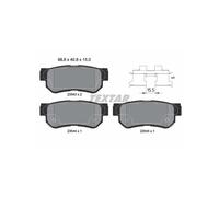 TEXTAR 2354306 Brake pad set