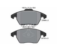 For Citroen Peugeot Genuine OE Textar Brake Pads Full Set Of 4 Front 2358901