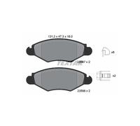 Genuine OE Textar Brake Pads Full Set Of 4 Front With Accessories 2359703