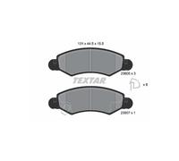 TEXTAR 2360501 Brake Pads Set Front for Agila Ignis Justy Cruze