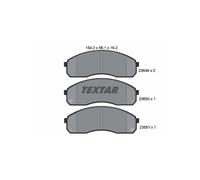Brake pads 2364901 TEXTAR for KIA PREGIO Van SEDONA I SEDONA Mk II
