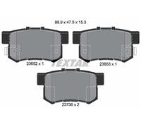 TEXTAR 2365201 Brake Pad Set, disc brake for ACURA,GREAT WALL,HAVAL,HONDA,HONDA