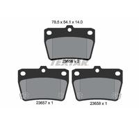 TEXTAR 2365601 Brake Pad Set, disc brake for CHERY,DR,JONWAY,TOYOTA