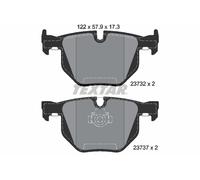 Brake Pad Set Rear Teves System Fits BMW 5 Series 6 Series TEXTAR 2373201