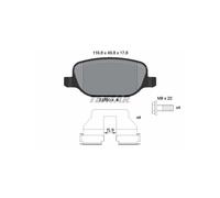 Fits TEXTAR 2376001 BRAKE PADS /R/ALFA 159 1.8-3.2 05- ✅UK Seller