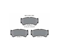 TEXTAR 2379501 Brake pad set