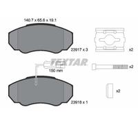 TEXTAR 2391701 Brake Pads Set Front for Ducato Boxer JUMPER