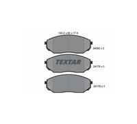 TEXTAR 2409201 Brake Pads Set Front for Kia Sorento
