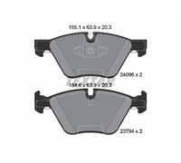 TEXTAR 2409601 Brake Pad Set, disc brake for BMW