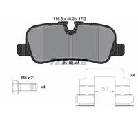 Textar 2419201 Brake Pad Set