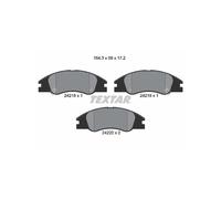 TEXTAR 2421801 Brake pad set