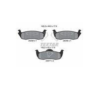 TEXTAR 2425801 Brake Pads Set Rear for Jeep Commander