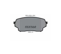 TEXTAR 2430101 Brake pad set