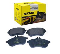 Textar Front Brake Pads 2430602 Full Set of 4 with Accessories for Mercedes-Benz C-Class C 180