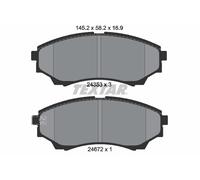 TEXTAR 2435301 Brake Pad Set, disc brake for FORD,FORD ASIA & OCEANIA,FORD AUSTR