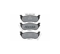 TEXTAR 2435501 Brake Pads Set Rear for Jeep Cherokee Wrangler