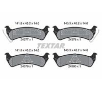 Textar Brake Pad Set 2437701 - Disc Brake for Ford Explorer/Windstar and Mazda