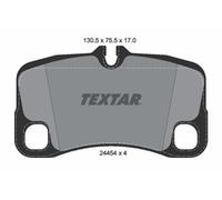 Textar 2445403 Rear Brake Pad Set Fits Porsche 911
