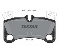 TEXTAR 2461401 Brake Pad Set, disc brake for ,AUDI,PORSCHE,VW