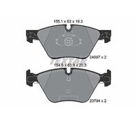 Textar 2469701 Front Brake Pad Set Fits Bmw 5 Series