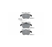 Textar Brake Pads 2470601 – Genuine OE Front Full Set of 4 – Fits Audi A4/A5 Allroad