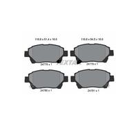 TEXTAR 2477801 Brake Pads Set Front for iQ Cygnet