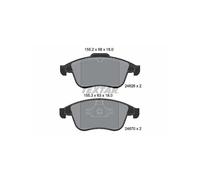 TEXTAR 2482601 Brake Pads Set Front for