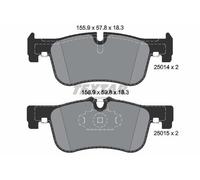 Textar 2501401 Front Brake Pad Set Fits Bmw 1 2 Series