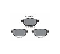 TEXTAR 2501601 Brake Pads Set Rear for Auris Yaris Corolla Prius Vios Trezia CT