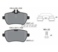 New Brake Pad Set, disc brake for MERCEDES-BENZ:SL,R231 0064207220 0084203420