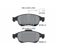 TEXTAR 2518001 Brake Pad Set, disc brake for ALFA ROMEO
