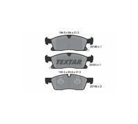 Textar Front Brake Pads 2519001 – Fits Jeep Grand Cherokee AWD IV (WK/WK2) – Full Set of 4