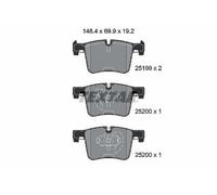 Textar 2519901 Front Brake Pad Set Fits Bmw 1 2 3 4 Series X3 X4