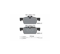 Textar Genuine OE Front Disc Brake Pad Set 2522201 – Fits Peugeot – Set of 4