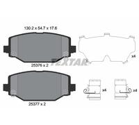 TEXTAR 2537601 Brake pad set