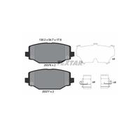 TEXTAR 2537601 Brake pad set