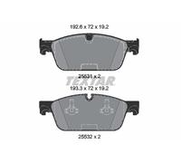 TEXTAR 2553101 Brake Pad Set, disc brake for BRABUS,MERCEDES-BENZ