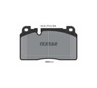 TEXTAR 2564302 Brake Pads Set Front for Audi Q5