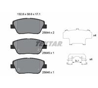 Textar Brake Pad Set 2564401 - Disc Brake for Hyundai/Kia D4HB 2.2L G4KJ/G4KE 2.4L