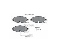 TEXTAR 2568301 Brake pad set