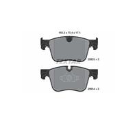 TEXTAR 2583301 Brake Pads Set Front for 308 C4