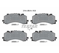 Textar 2590801 Front Brake Pad Set Fits Audi VW A6 E-tron A7 A8 Q7 Q8 Touareg