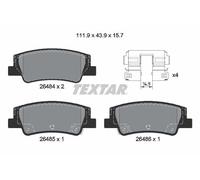 TEXTAR 2648401 Brake pad set